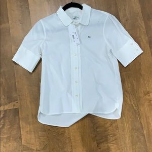Lacoste blouse never been worn